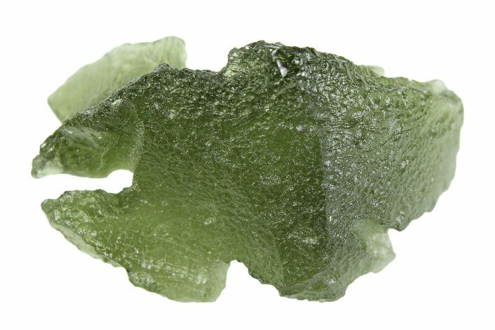 Green Moldavite Tektite ( g) - Czech Republic #359421